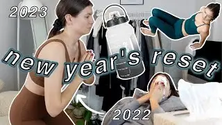2023 NEW YEAR RESET WITH ME - WEEK 1 | Trying out New Year's resolutions each week in January