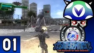 [Vinesauce] Joel - EARTH DEFENSE FORCE 4.1 The Shadow of New Despair ( Part 1 )