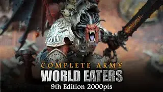 World Eaters COMPLETE ARMY Warhammer 40K 9th Edition 2000pts