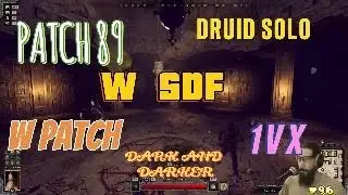 W Patch 89 W SDF Druid 1VX  | Dark and Darker