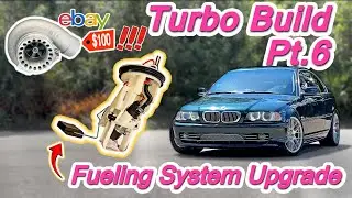 BMW E46 Turbo Build PT.6 - Retrofitting AEM 340 Fuel Pump