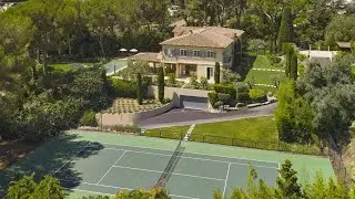 Absolute calm on the hills of Cannes