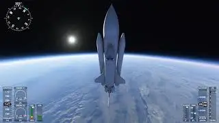 275,000 ft!  Space Shuttle in MSFS 2020