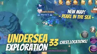 New Map : Pearl In The Sea! Undersea Exploration 33 Chest Locations! - Laplace M / Tales Of Wind