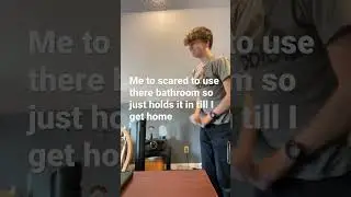 POV you have to go to the bathroom at a friends