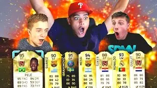 PELE IN A PACK OMFG!! THE LUCKIEST FIFA 16 PACK OPENING EVER