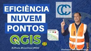 Eficiência na Nuvem de Pontos com QGIS e CloudCompare