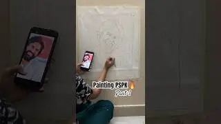 #pawankalyan  #pawankalyanfans #pawankalyanpainting@PawanKalyanAddicts @Missionpawankalyan