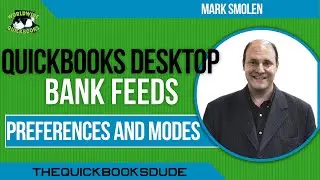 Preferences For Bank Feeds In QuickBooks Desktop