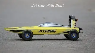 How to make a Car - Powerful Turbo Boat car