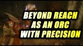 Skyrim SE | Precision | Beyond Reach as Orc | MC | Valhalla Combat | MCO | Project Impact | SCAR
