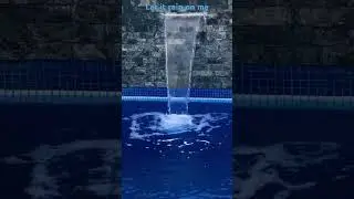 Take a look at our pool fountain