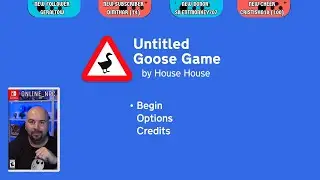 U is for Untitled Goose Game - #switchtoberfest