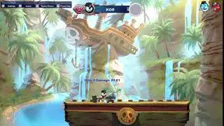 Brawlhalla: Kor True Combo