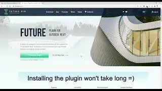 Installing the FutureBIM plugin for Revit