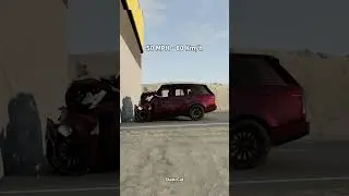 Range Rover Vogue Crash Test - BeamNG.drive