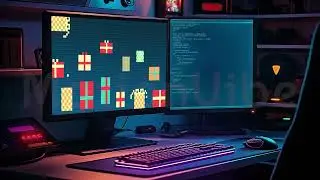 Animated Background, PC Desk, Gamer's Hub, Pixel Paradise, Gaming Station, Code And Play