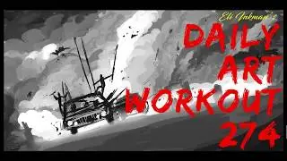 Daily Art Workout [Day 274]_Composition Studies by Eli Inkman