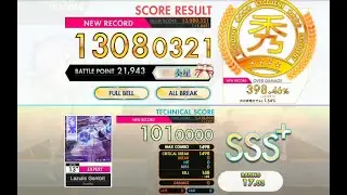 [オンゲキ bright MEMORY] Lazulis Gambit (EXPERT) ABFB理論値 [外部出力]