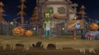 Will you stay in the Haunted Island on Halloween Night | 3D Animated Characters