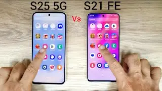 Samsung S25 vs S21 FE | SPEED TEST