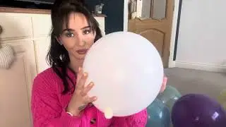 Soap crystal themed balloon pops