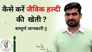 जैविक हल्दी की खेती कैसे करें || how to grow organic turmeric at home||#vermicompost #organicfarming