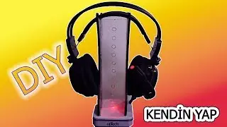 HOW TO MAKE HEADSET STAND