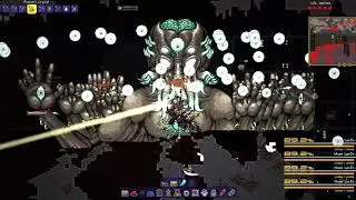 Terraria  Calamity  mod killing 15 MOONLORDS!!!!!!! with yhami's crysta and crystal crusher!!!!!!!!
