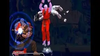 Intense Mugen Battle- Nega Ryo & Nega Joe vs. Evil Ryu & Boss Sagat