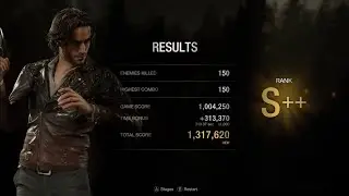 RE4R - Luis Serra Navarro - Mercenaries - 1,317,620 Score