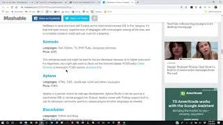 Web Developer Orientation - IDE's and Developer Tools - Fall 2019