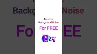 How to Remove Background Noise for FREE | Professional Voice