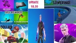 *NEW UPDATE* (FREE REWARDS + More XP & MARIO CART COLLAB?! 18.20 | Fortnite