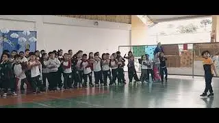apresentação da Luana infantil 5 da escola Heitor Vila lobos 2024.