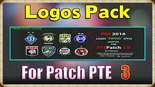 [PES 2016] Logos Pack for Patch PTE 3.0 : (Download + Install)