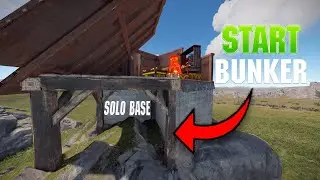RUST - START BUNKER for SOLO | Rust Base Design 2023