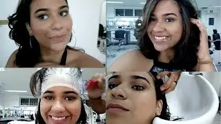 O DIA EM QUE VIREI UMA MORENA ILUMINADA! MUDEI MEU CABELO!