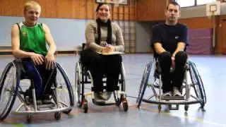 Katrin Frank erklärt Rollstuhlbasketball - Medien in Bewegung