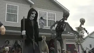 Home owners go all out for Halloween