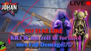 BIJ ELKE LIKE KIL IK ME ZELF IN FORTNITE MET FALL DAMAGE!?!?