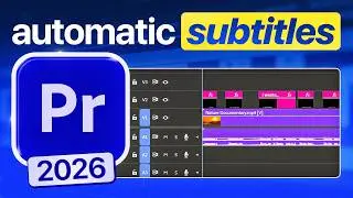 How to Add Automatic Subtitles in Premiere Pro (2026)