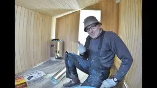 ПЕРЕДЕЛКА ТАНИНОГО ЧУЛАНА В САУНУ