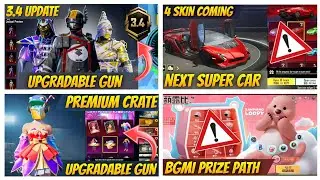 🔴NEXT MYTHIC FORGE 3.4 UPDATE | NEXT PREMIUM CRATE BGMI&PUBG | NEXT SUPER CAR LEAKS