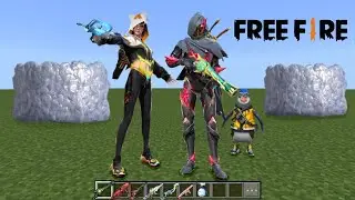 Addon Free Fire FF Di Minecraft! MINECRAFT FREE FIRE BOOYAH