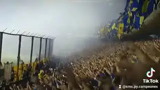 la hinchada de boca Juniors cantando