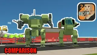 Simple Sandbox 2 - Robot Comparison (Old VS New)