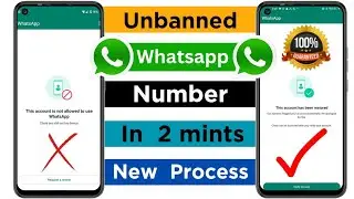 This account is not allowed to use whatapp problem solve / whatsapp banned my number solution