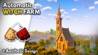 WITCH FARM Tutorial | Minecraft Tutorial | Java Only