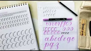 Best Calligraphy Tips: Improve your Ovals & Brush Pen Technique